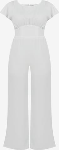 usha WHITE LABEL Jumpsuit i vit: framsida
