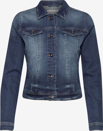 ICHI Between-Season Jacket 'STAMPE JA' in Blue: front