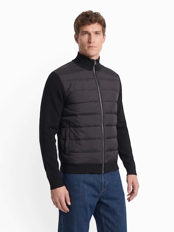 JACK & JONES Kofta 'JJTYLER' i svart: framsida
