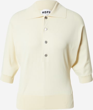 HOPE Sweater in Yellow: front