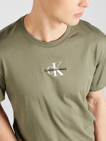 T-Shirt Calvin Klein Jeans en vert