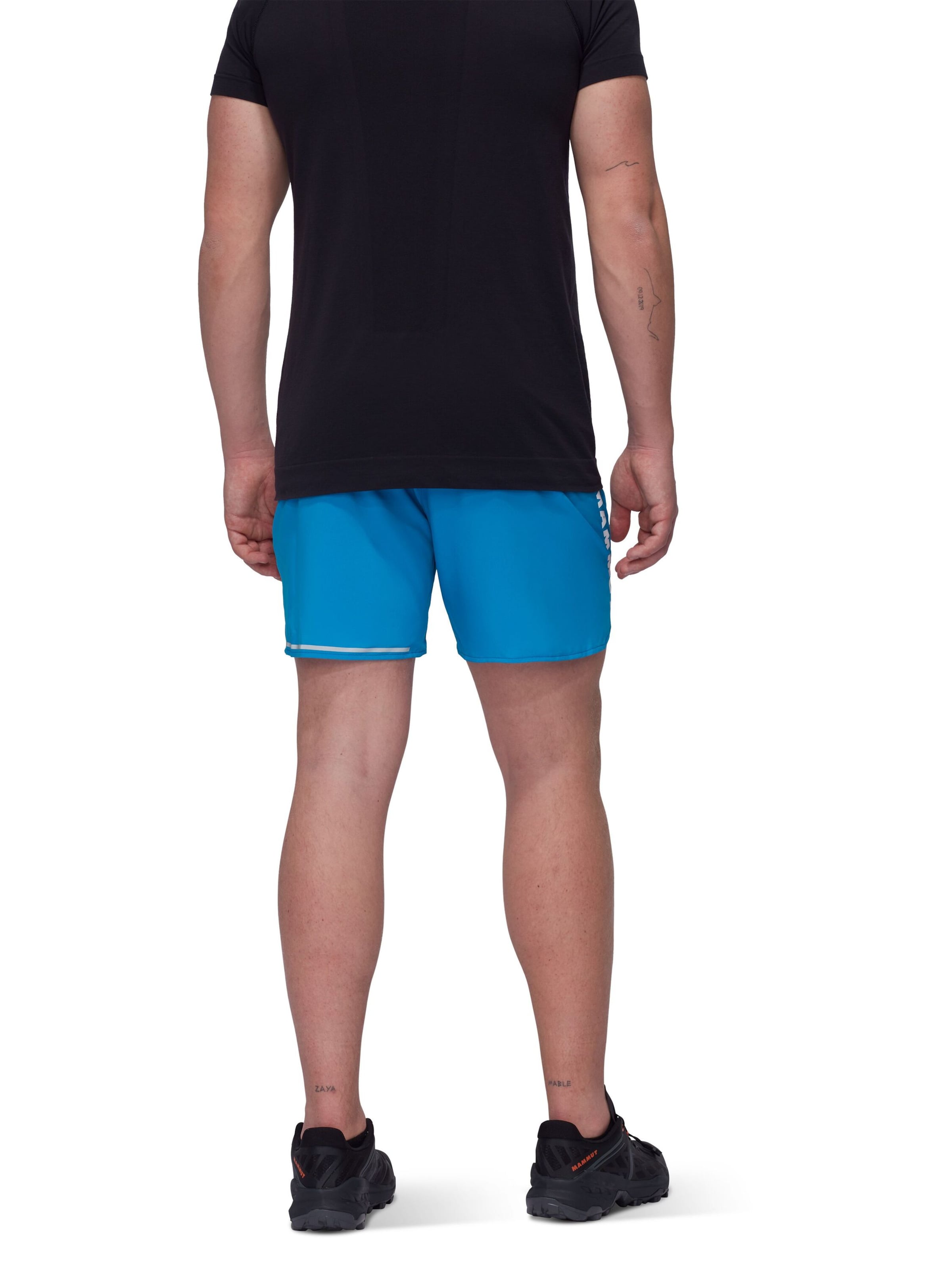 MAMMUT Regular Outdoor Pants in Blue