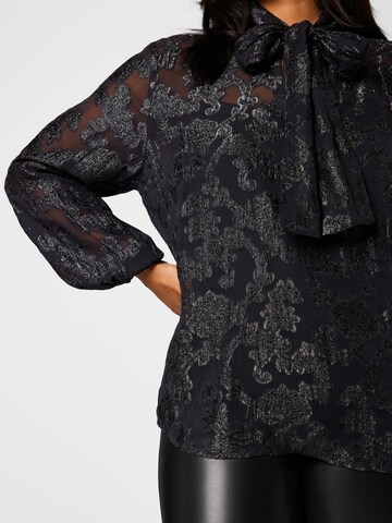 Guido Maria Kretschmer Curvy - Blusa 'Florentine' em preto