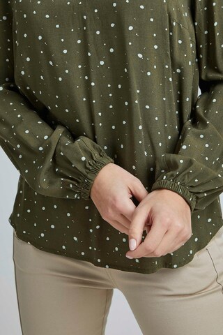 Fransa - Blusa 'ESIDA' em verde