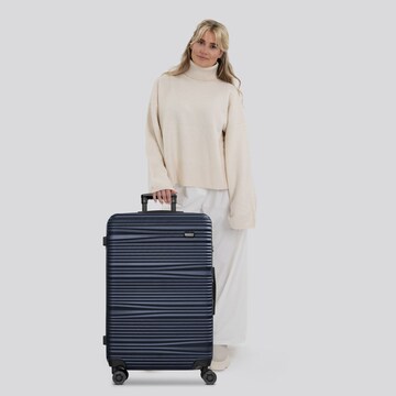 Trolley 'Essentials' di Redolz in blu: frontale