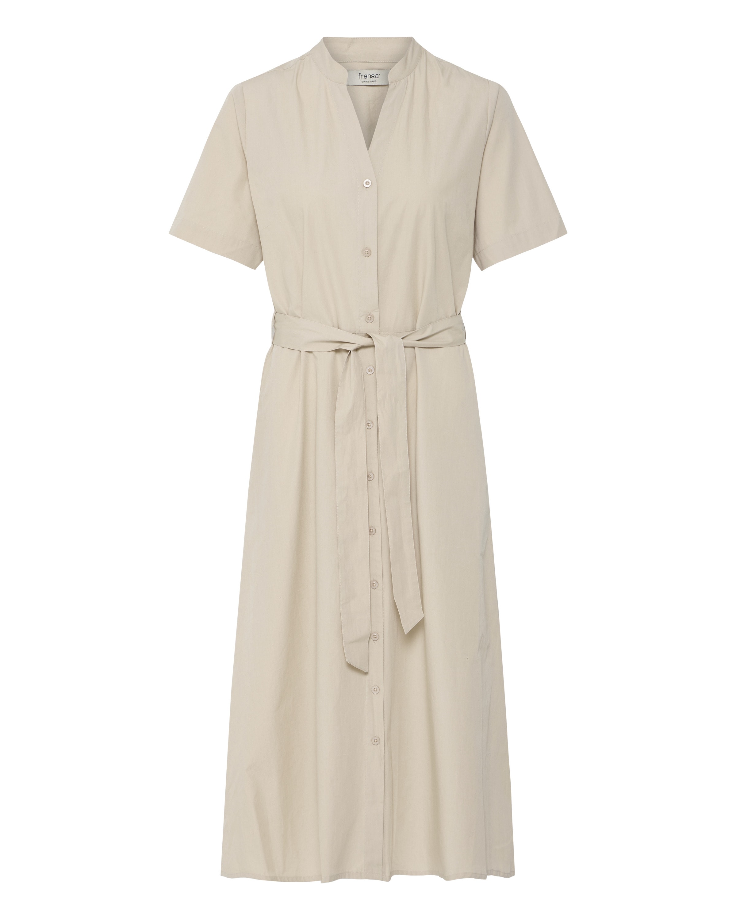 Fransa Kjole 'FANTY' i beige: forside