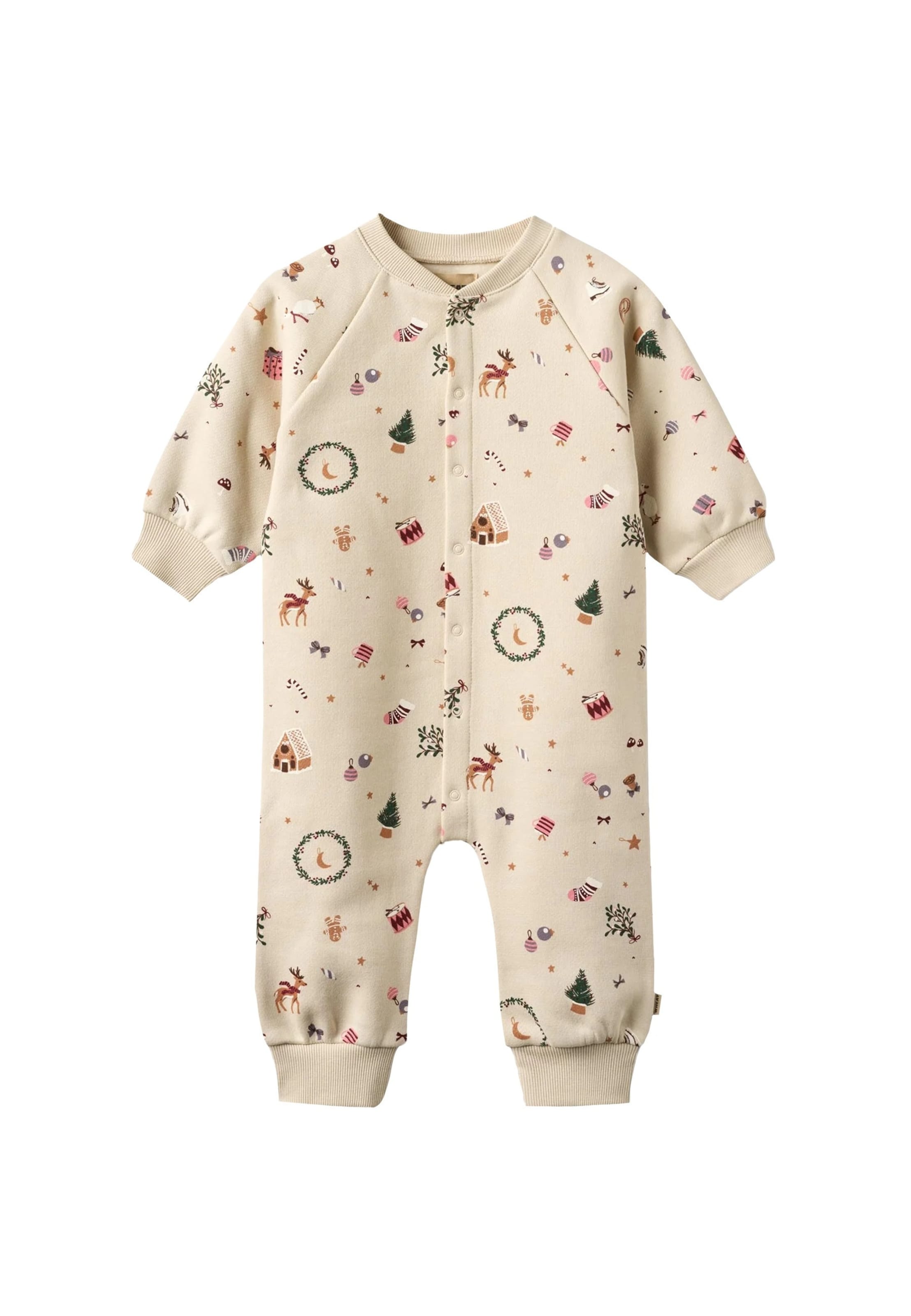 WHEAT Overall 'Lilo' in Beige: front