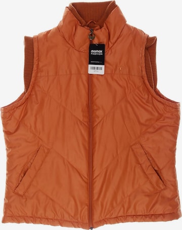 TOM TAILOR Vest in XL in Orange: front
