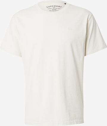 Superdry T-Shirt 'Essentials' in Beige: Vorderseite