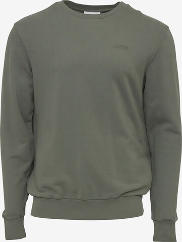 mazine Sweatshirt ' Burwood Sweater ' in Green: front