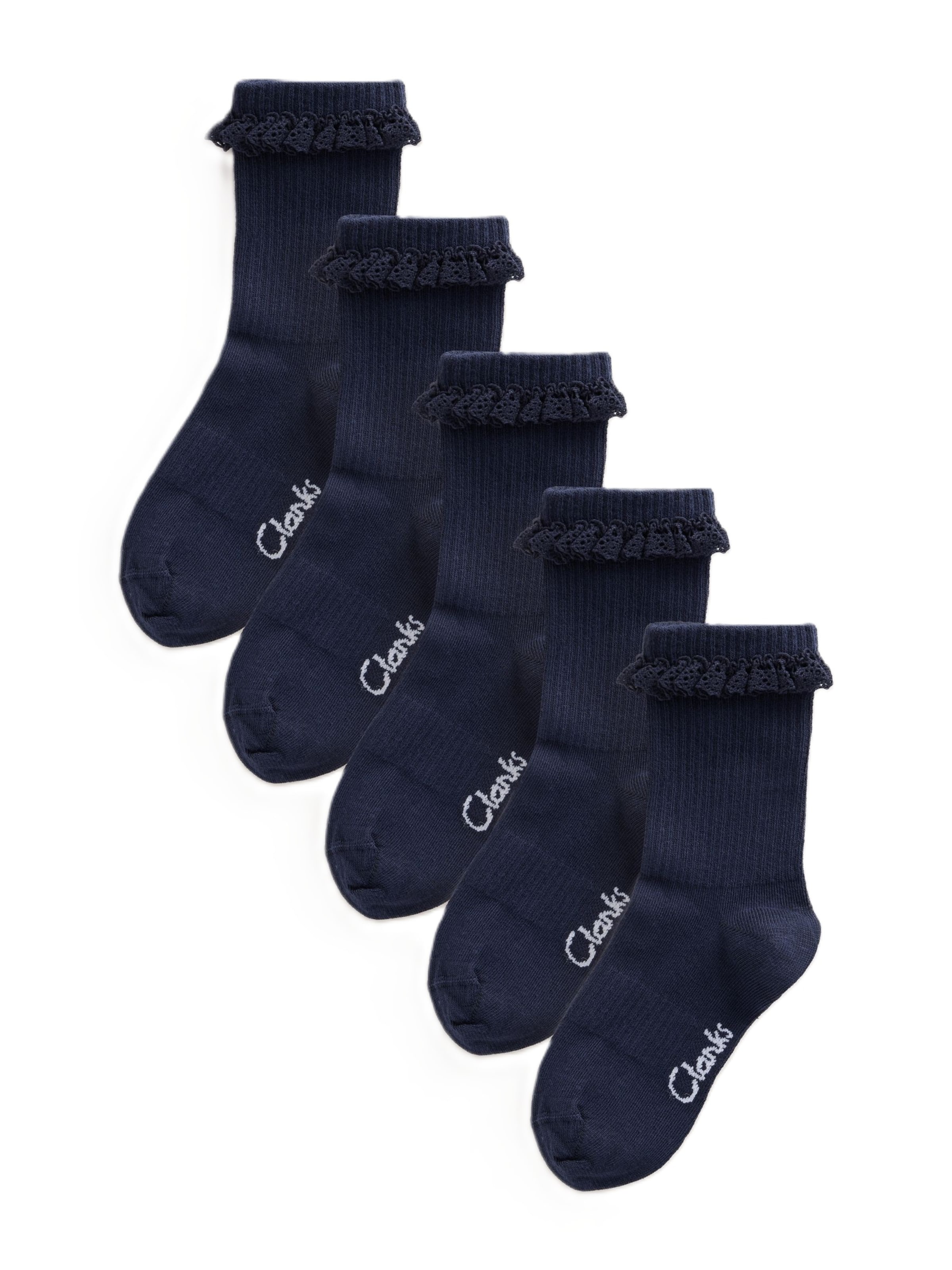 CLARKS Ponožky – modrá: přední strana