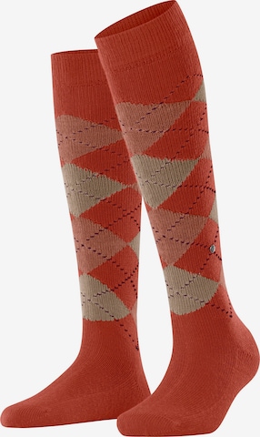 BURLINGTON Overknee Strümpfe 'Whitby' in Pink: Vorderseite