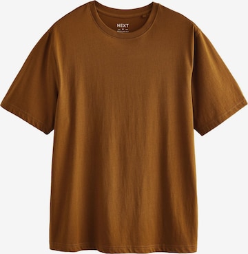Next Shirt 'Essential' in Brown: front