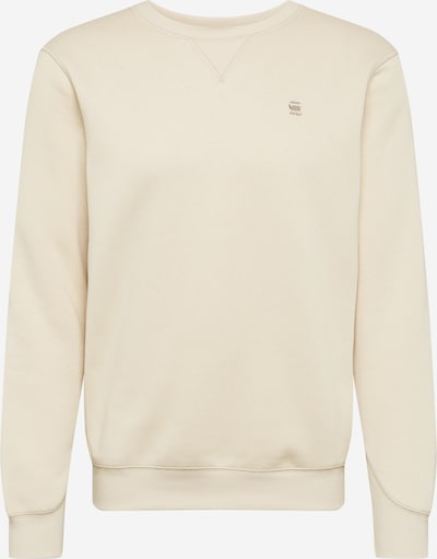 G-Star RAW Sweatshirt in creme / sand, Produktansicht