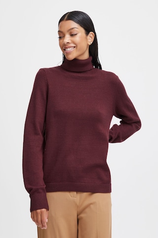 b.young Sweater in Red: front