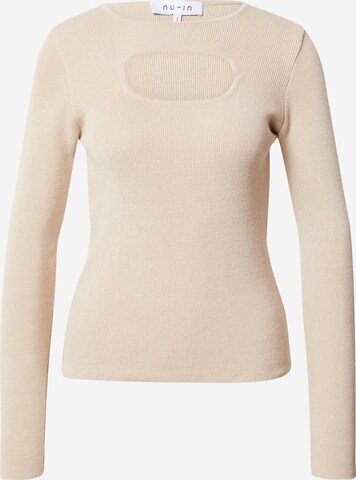 NU-IN Pullover in Beige: predná strana