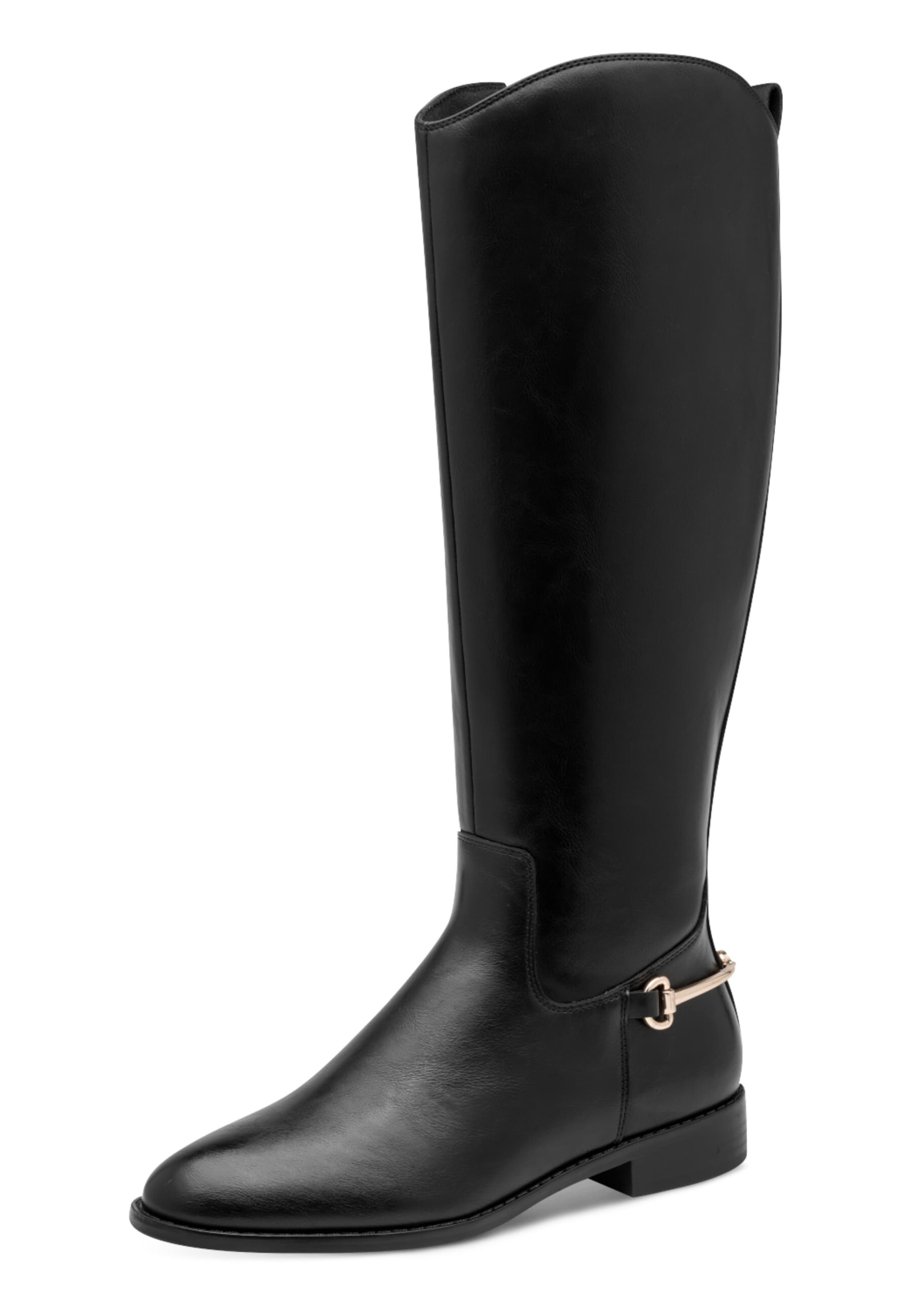 MARCO TOZZI Stiefel in Schwarz: Vorderseite
