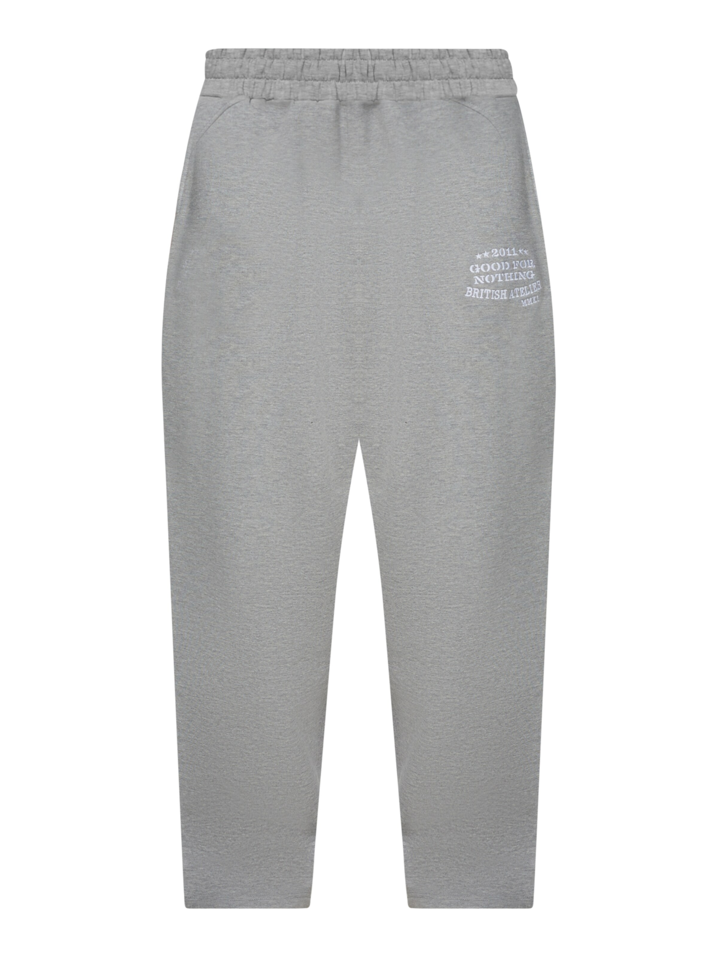 Good For Nothing Vat Sportbroek in Grijs: voorkant