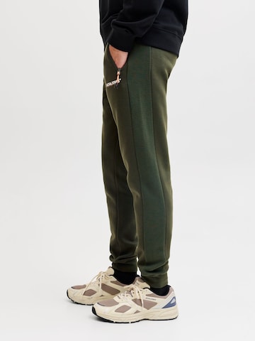 JACK & JONES - Tapered Pantalón 'JPSTGordon' en verde