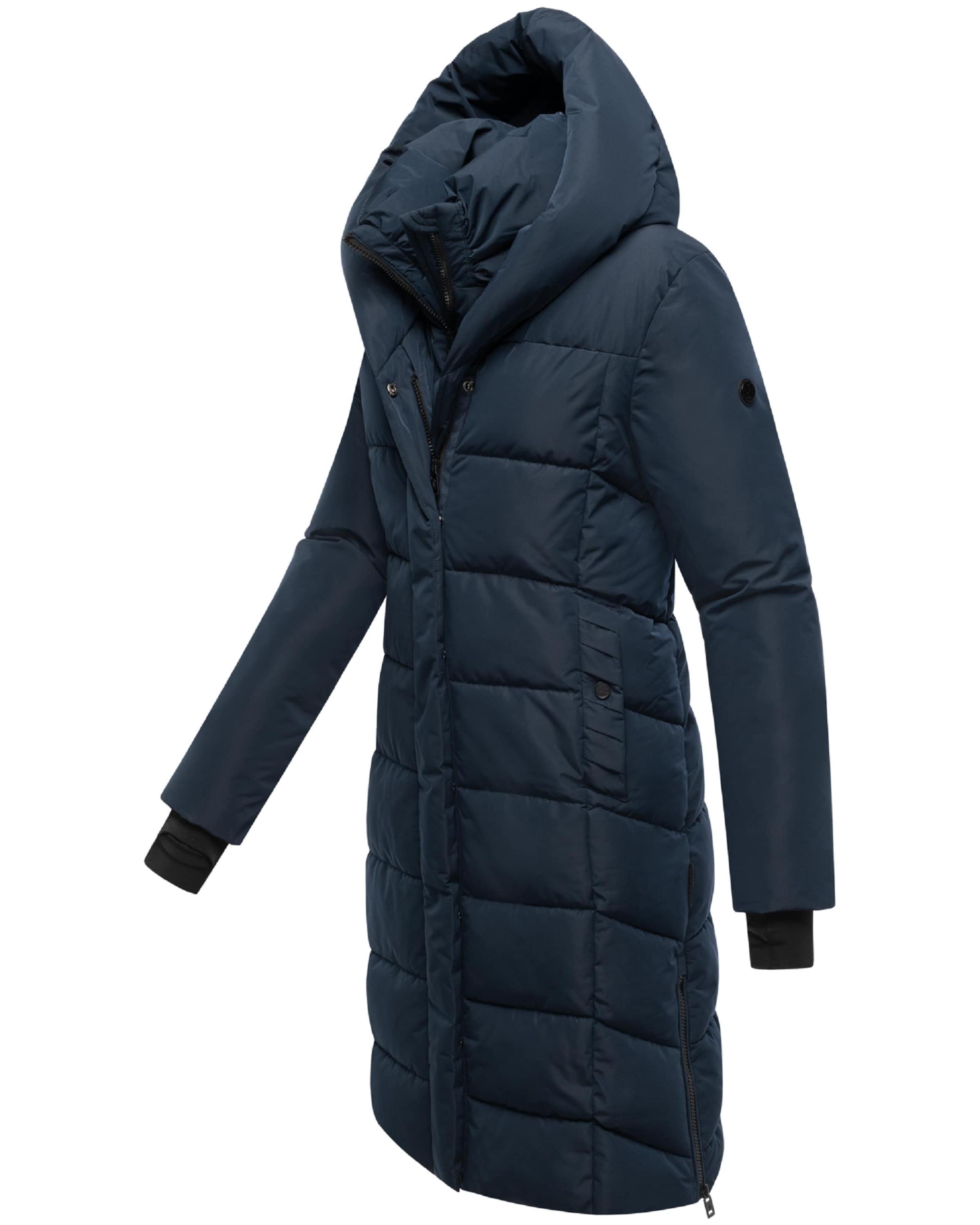 NAVAHOO Χειμερινό παλτό 'Laubzauber 14' σε μπλε