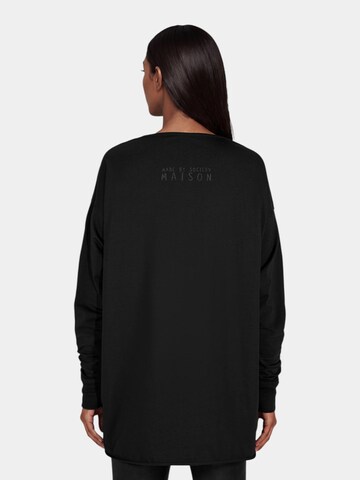 Made By Society Shirt 'LOOSE FIT T-SHIRT - T27830' in Black