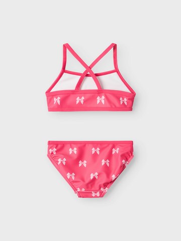 NAME IT Bralette Bikini in Pink