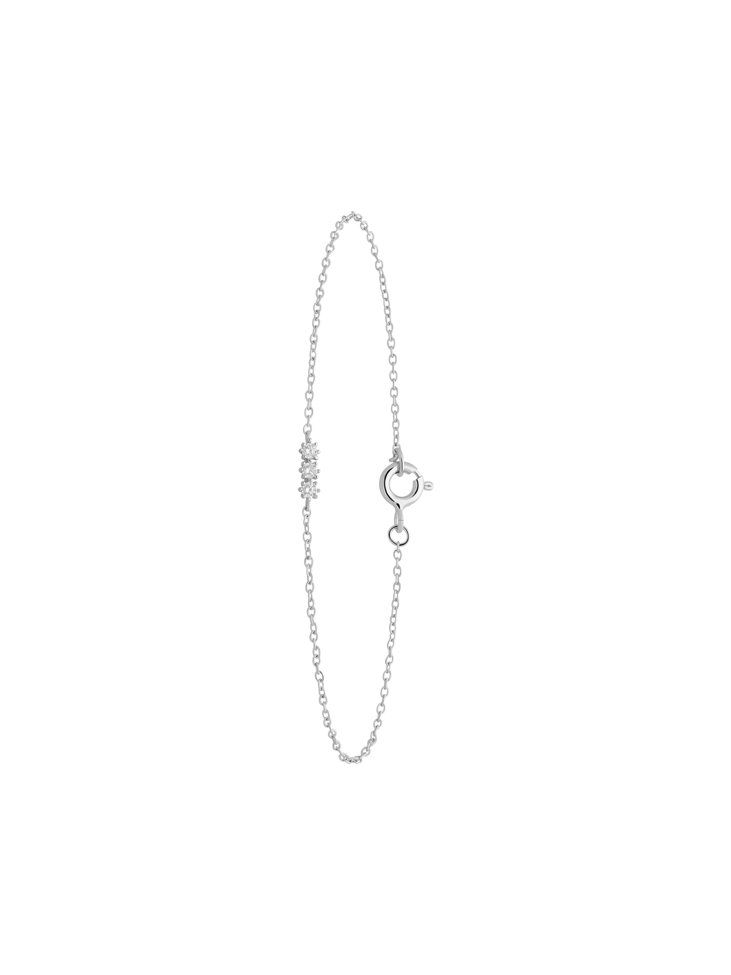 Lucardi Bracelet in Silver: front