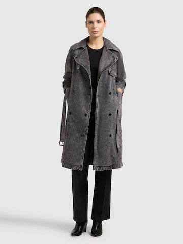 Manteau mi-saison 'Enza' khujo en noir