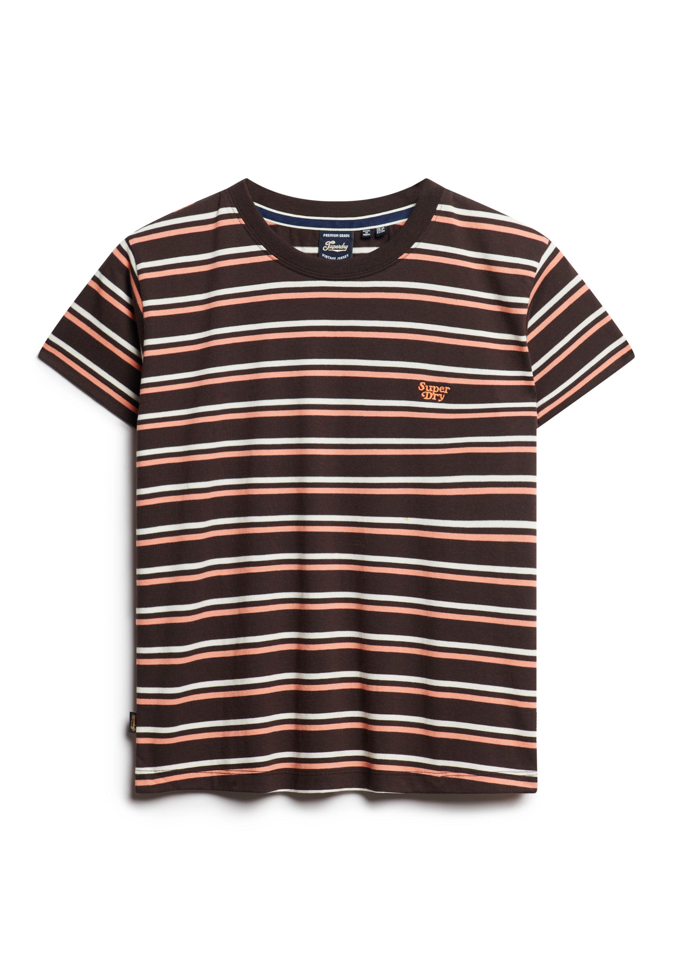 Superdry Тениска 'ESSENTIAL' в черно: отпред