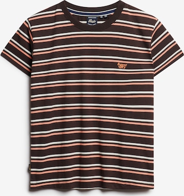 Superdry T-Shirt 'ESSENTIAL' in Schwarz: Vorderseite