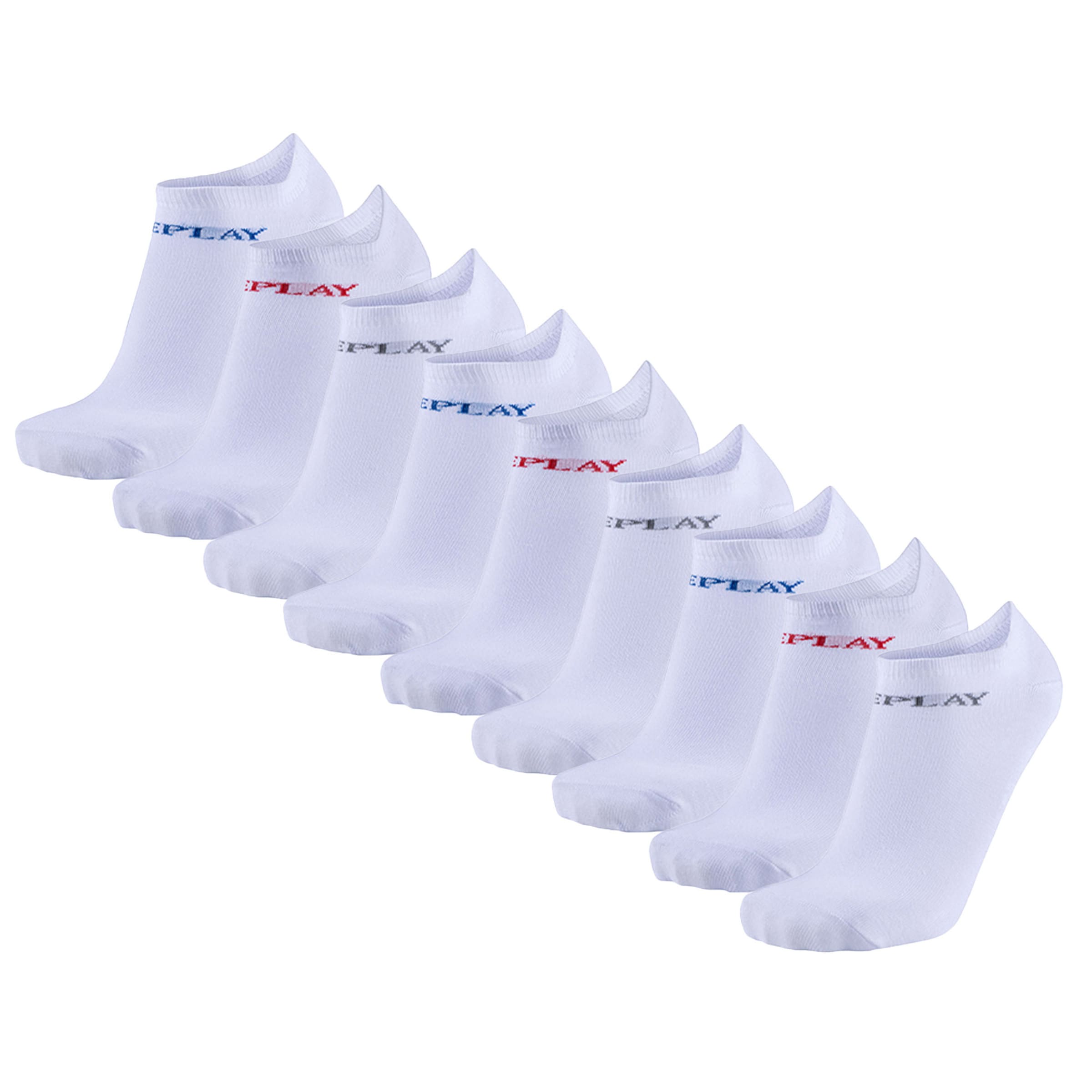 Chaussettes REPLAY en blanc : devant