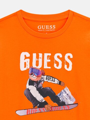 GUESS Shirt in Orange