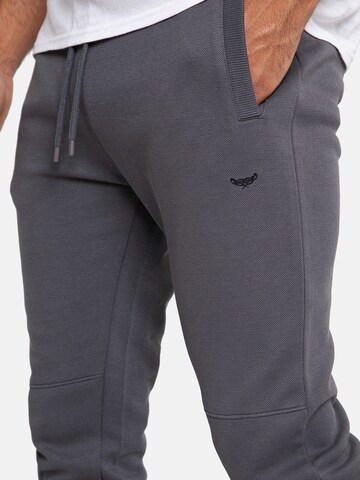 Threadbare Tapered Trousers in Grey