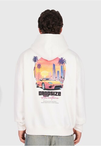 Dropsize Mikina 'Adventure' – bílá: přední strana