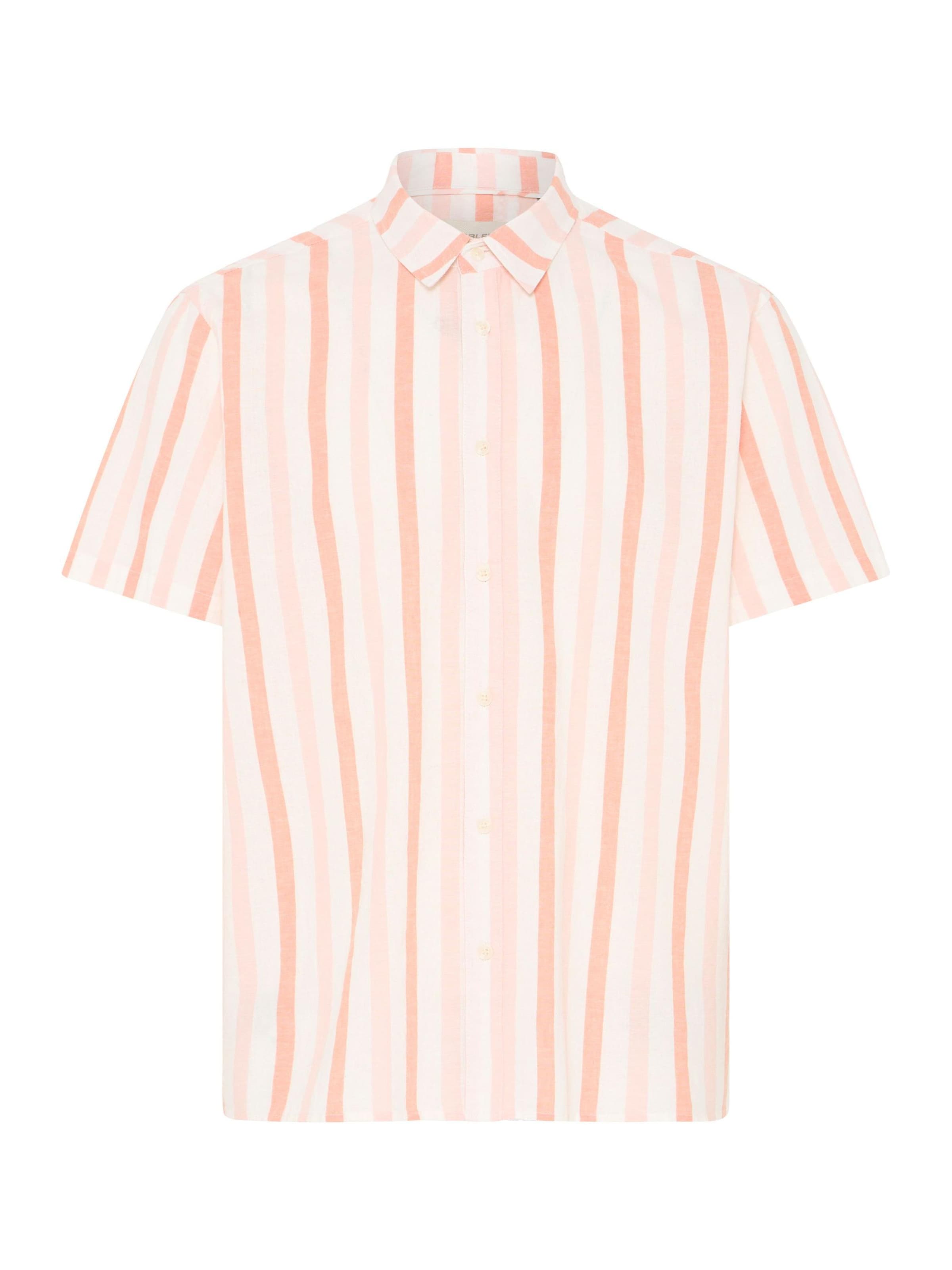 BLEND Comfort fit Overhemd ' BHAban ' in Oranje: voorkant