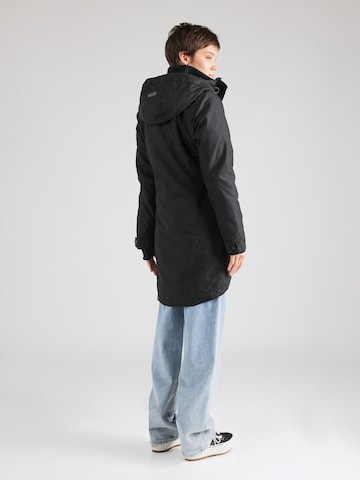 Ragwear Winterparka 'Jannisa' in Schwarz