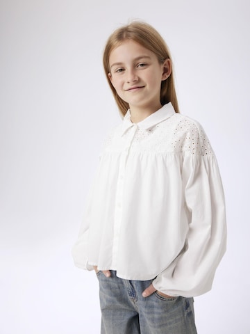 Chemisier NAME IT en blanc : devant