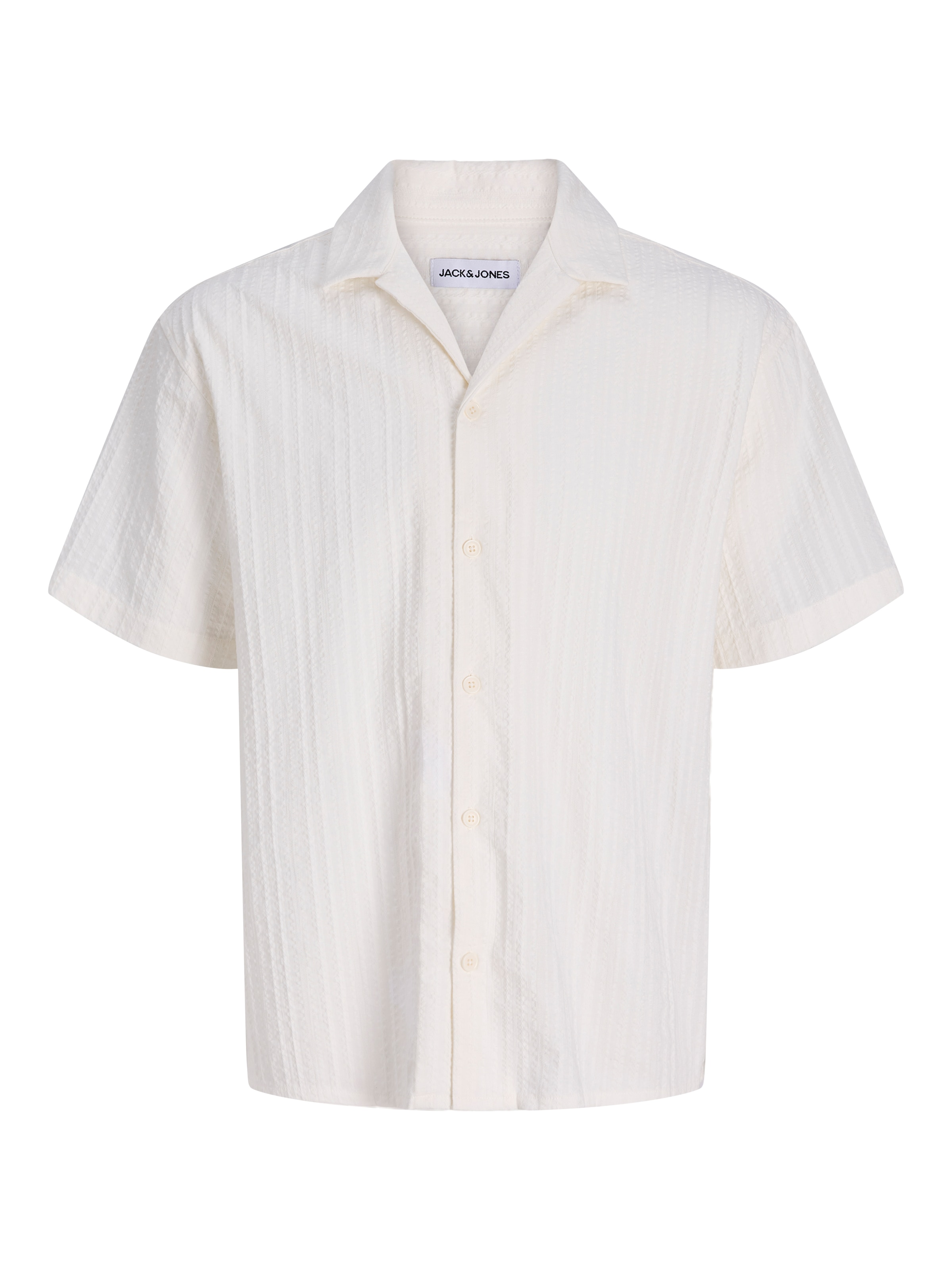 JACK & JONES Comfort Fit Hemd in Weiß: Vorderseite