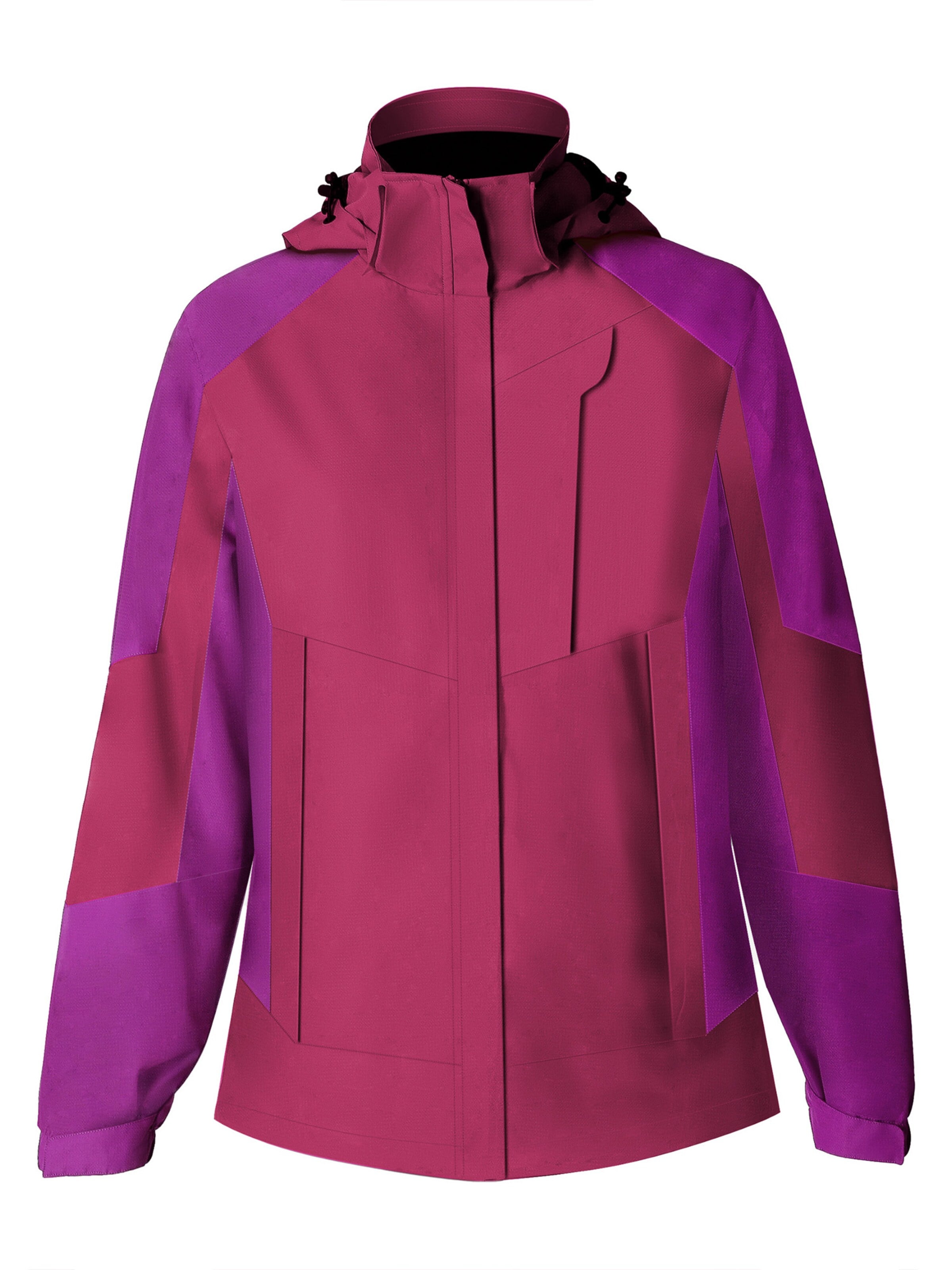ATLASLAVA Outdoor Jacket 'Outdoor Jacket' in Purple: front