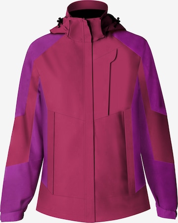 ATLASLAVA Outdoor Jacket 'Outdoor Jacket' in Purple: front