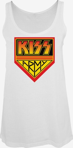 F4NT4STIC Top 'Kiss' in White: front