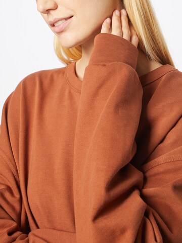 ABOUT YOU Limited Sweatshirt 'Luca' in Brown