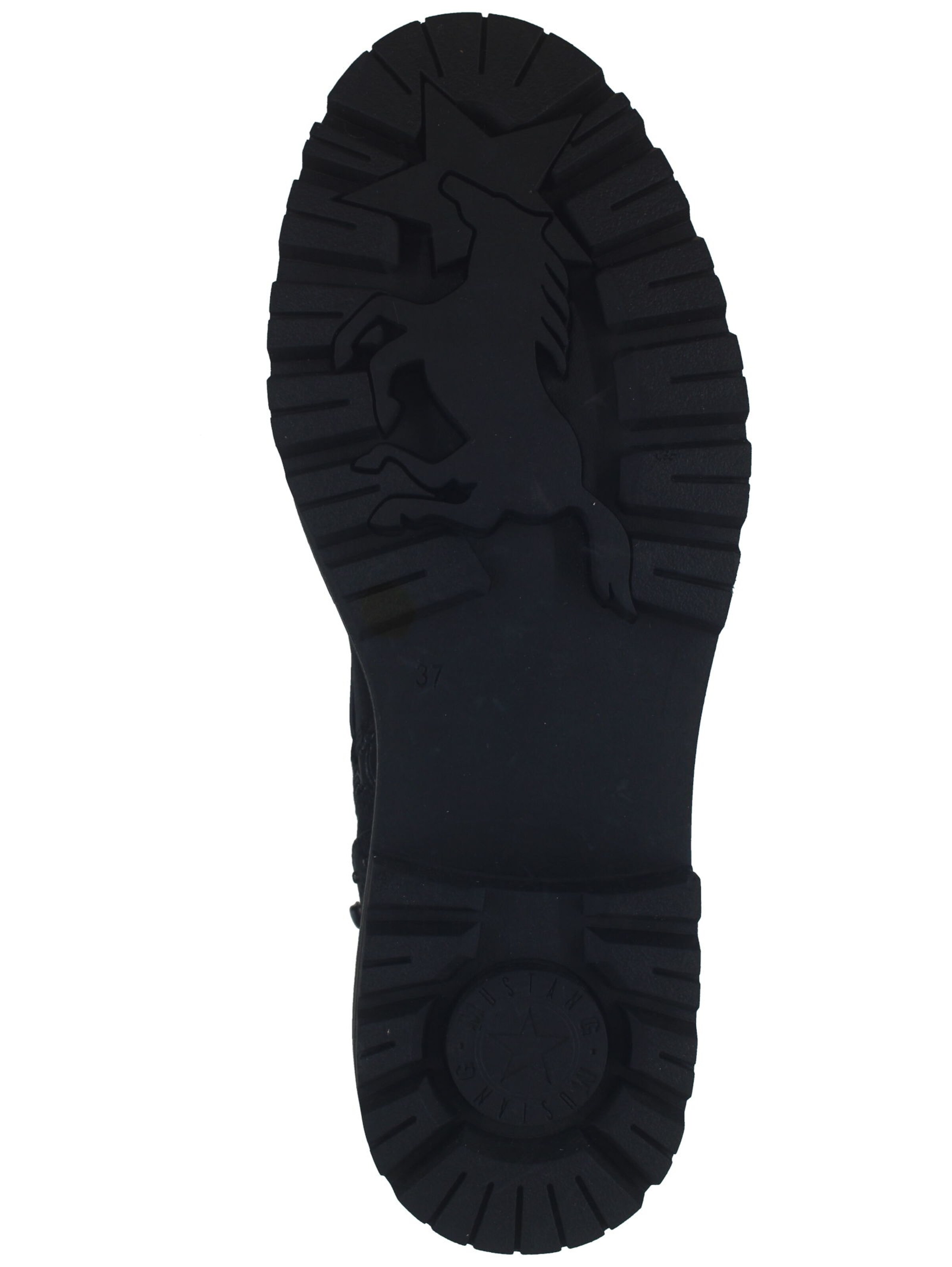 Bottines à lacets MUSTANG en noir