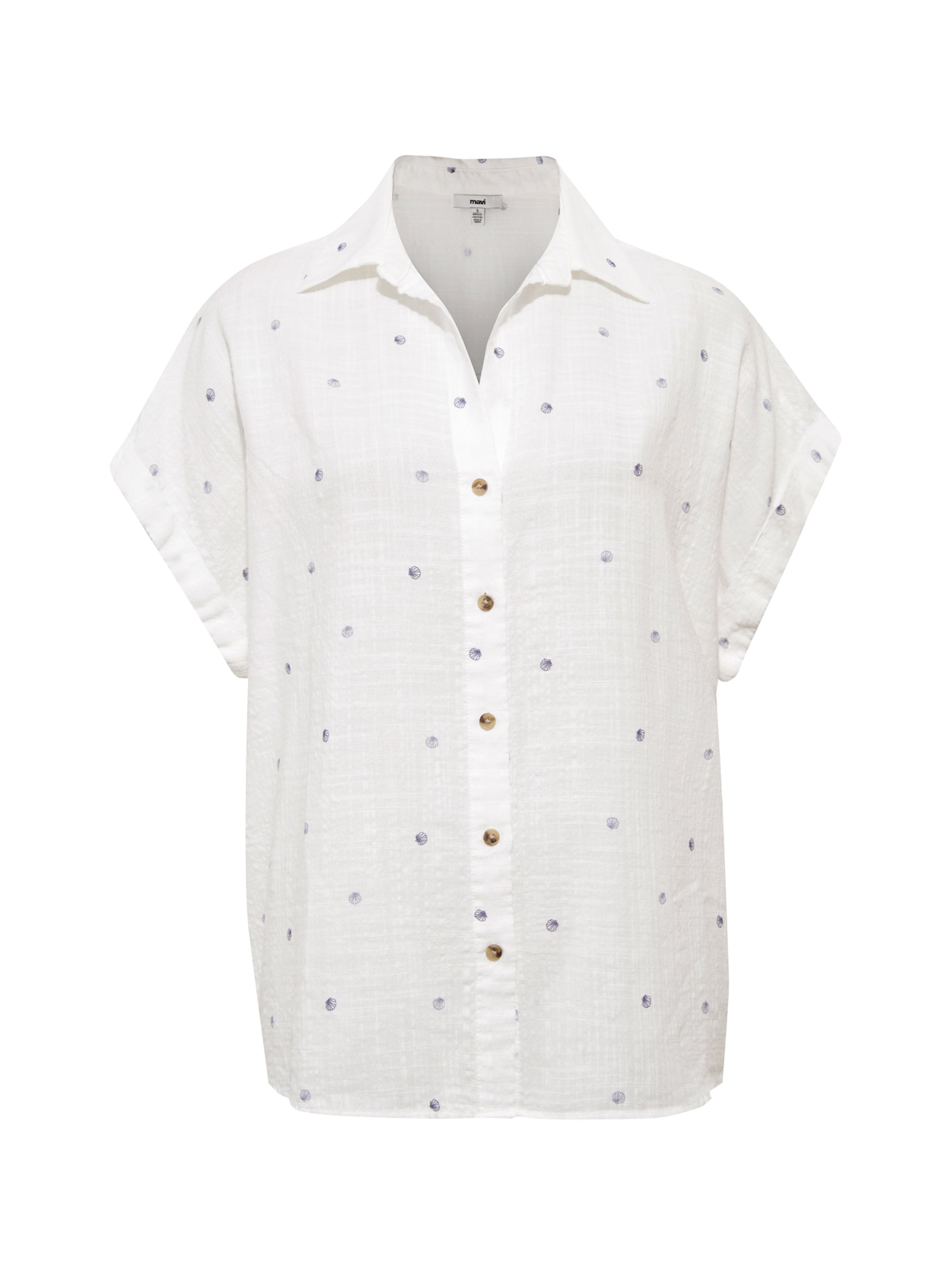 Mavi Blouse in L in Blue / White, Item view