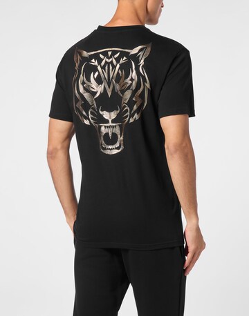 Plein Sport T-Shirt 'Tiger' in Schwarz