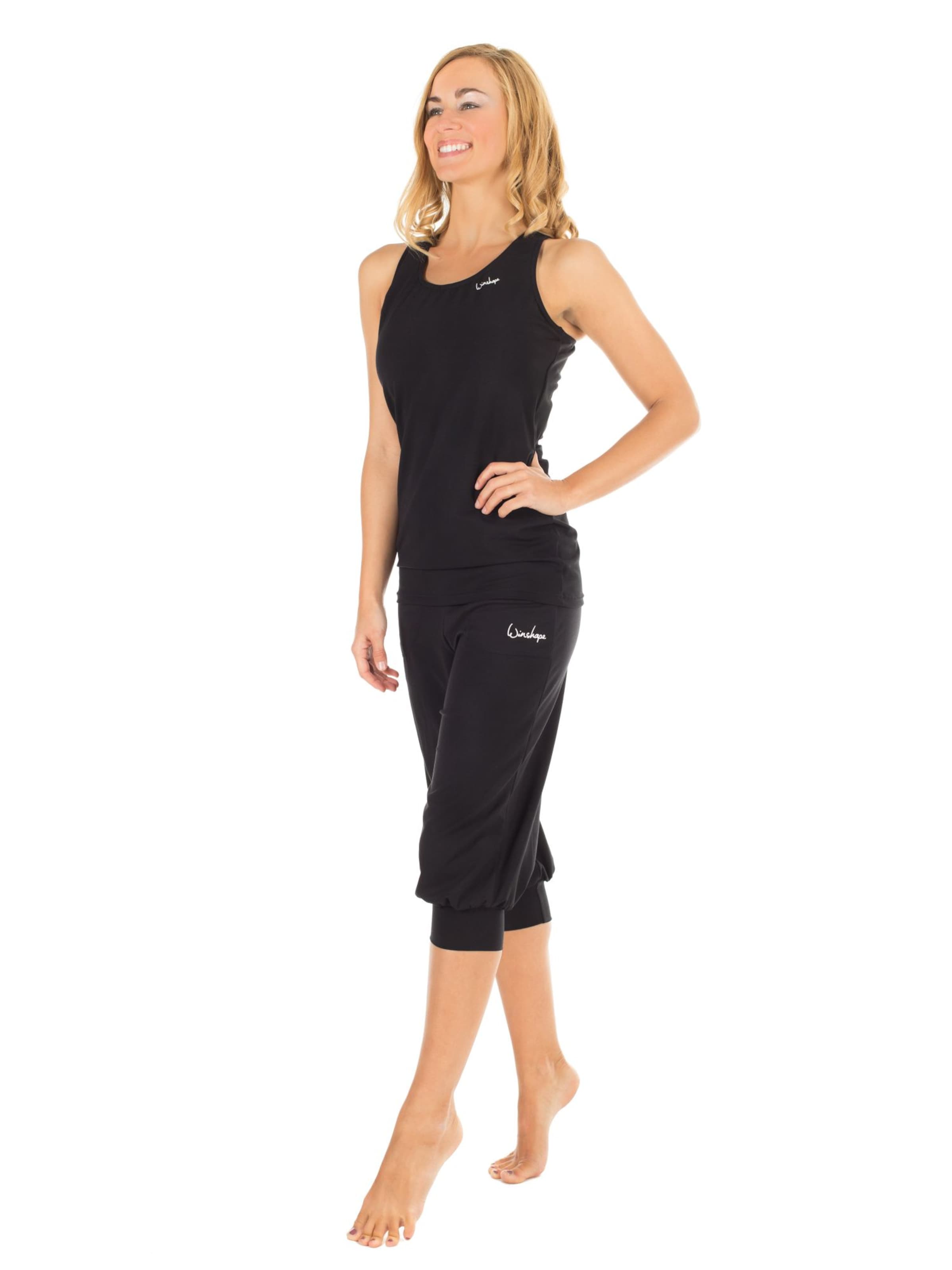 Top sportivo 'WVR32' di Winshape in nero