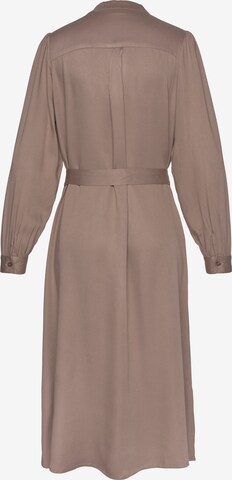 LASCANA Shirt Dress in Grey