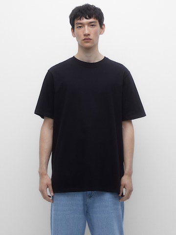 Pull&Bear T-Shirt in Schwarz