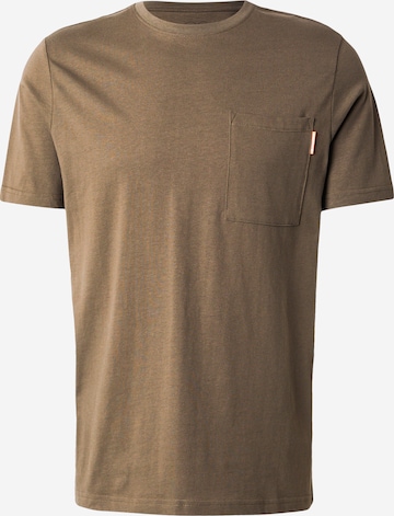 T-Shirt QS en vert : devant