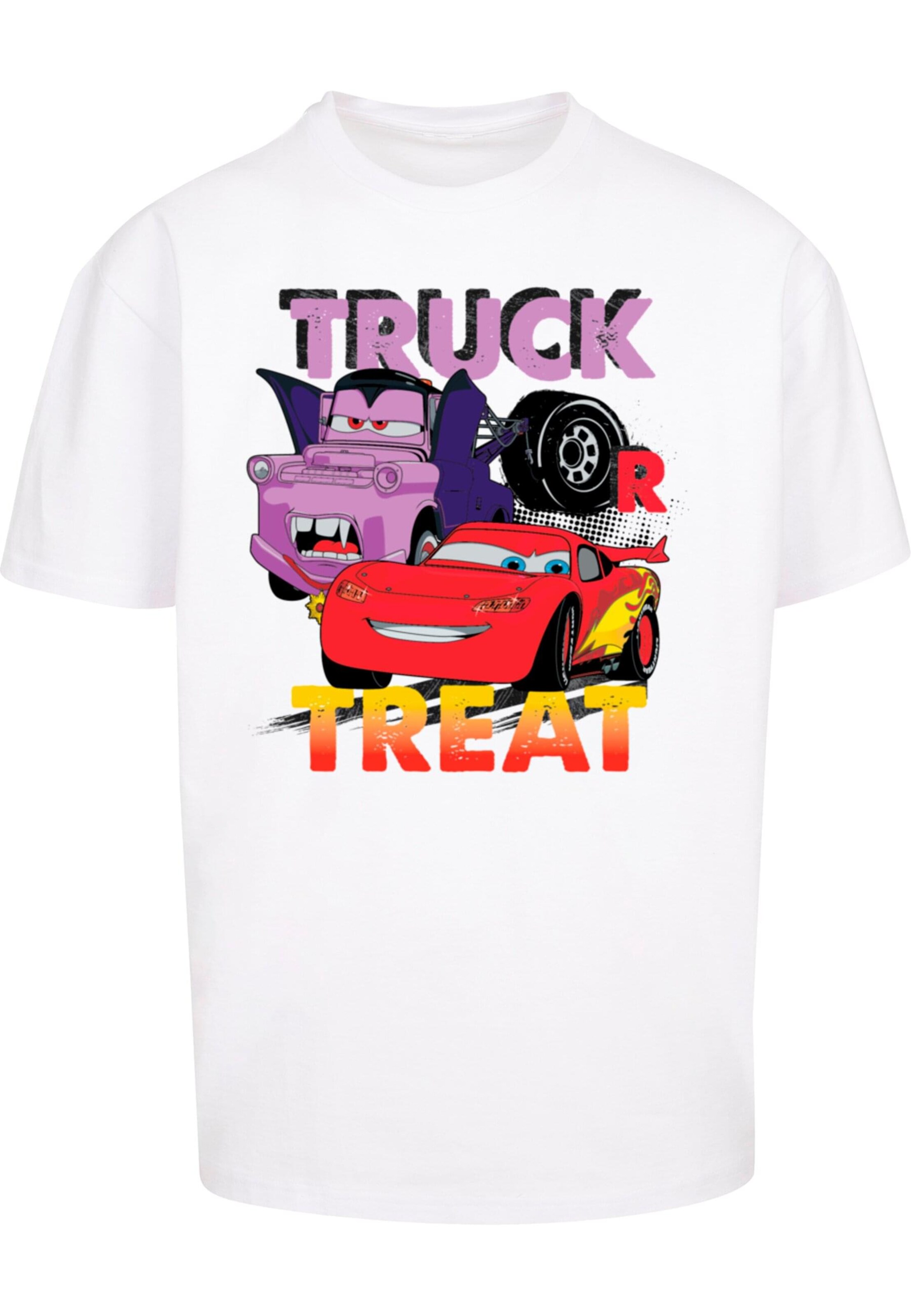 T-Shirt 'Cars - Halloween Truck or Treat' ABSOLUTE CULT en blanc : devant
